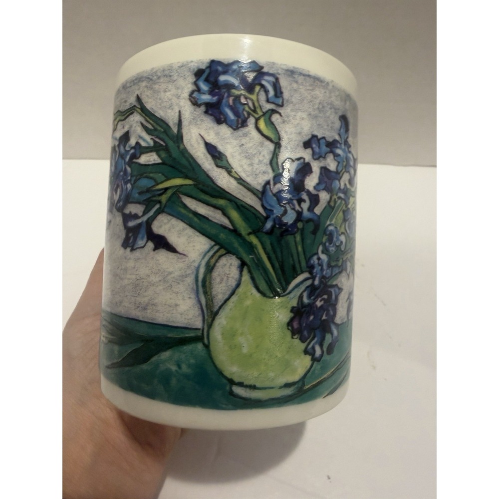 Chaleur Master Impressionists "Van Gogh's Irises" Rare Coffee/Tea Cup Mug
